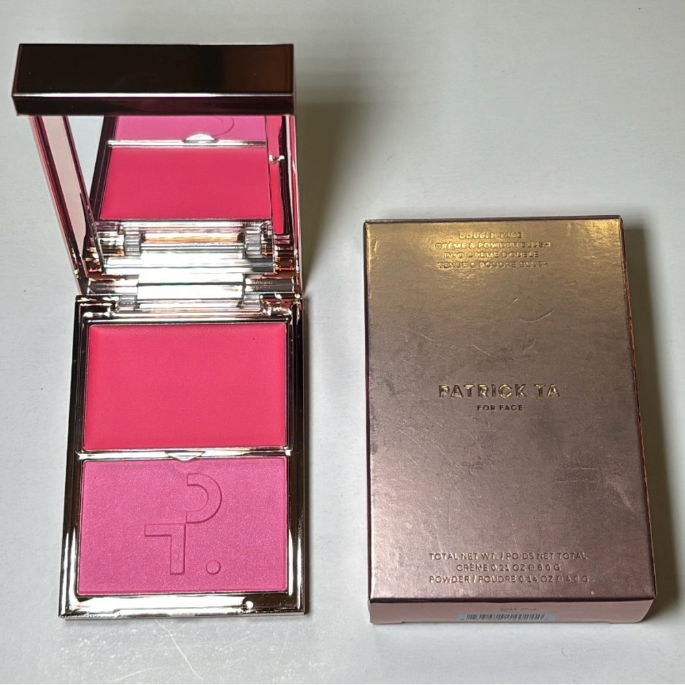 Patrick Ta major Headlines Double-Take Crème & Powder Blush Duo